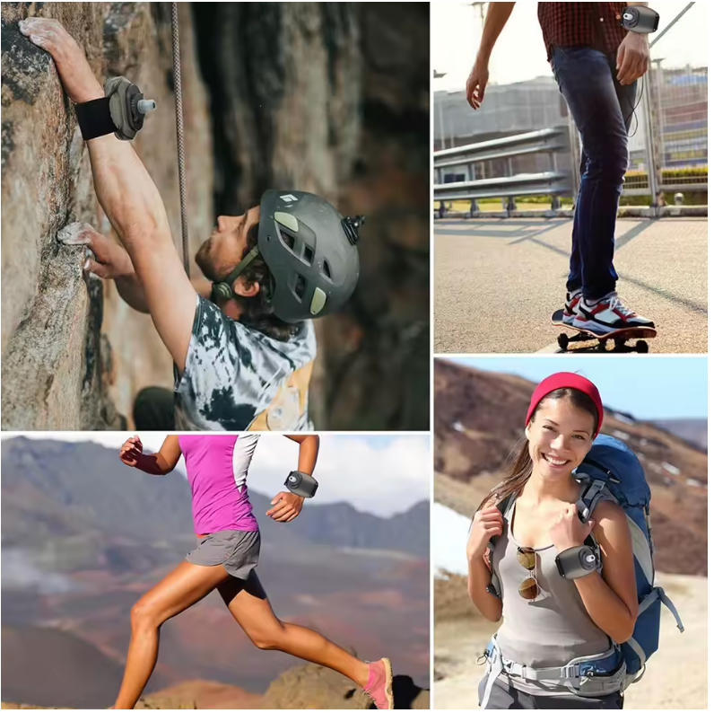 1PCS Wrist Water Bottle, Wearable HandsFree Silicone 200 ml Running Water Bottle, Portable Cycling Marathon Rock Climbing Sport